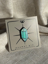 Load image into Gallery viewer, Crystal DT Enamel Pin