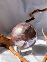 Load image into Gallery viewer, Aura Hematoid Quartz Sphere