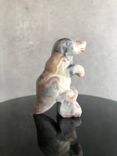 Load image into Gallery viewer, Crazy Lace Agate Dinosaur Carving