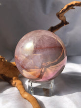 Load image into Gallery viewer, Aura Hematoid Quartz Sphere