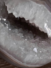 Load image into Gallery viewer, Agate Geode Druzy Sphere