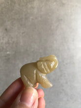 Load image into Gallery viewer, Yellow Jade Elephant Carving