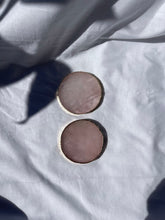 Load image into Gallery viewer, Rose Quartz Coaster Set