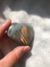 Load image into Gallery viewer, Labradorite Heart Large