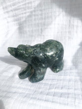 Load image into Gallery viewer, Moss Agate Bear #6