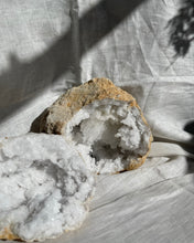 Load image into Gallery viewer, XL Quartz Geode Pair