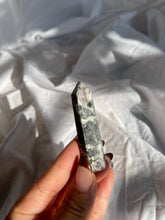 Load image into Gallery viewer, Kunzite Pyrite and Tourmaline Generator