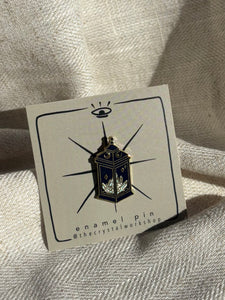 Crystal Lantern Enamel Pin