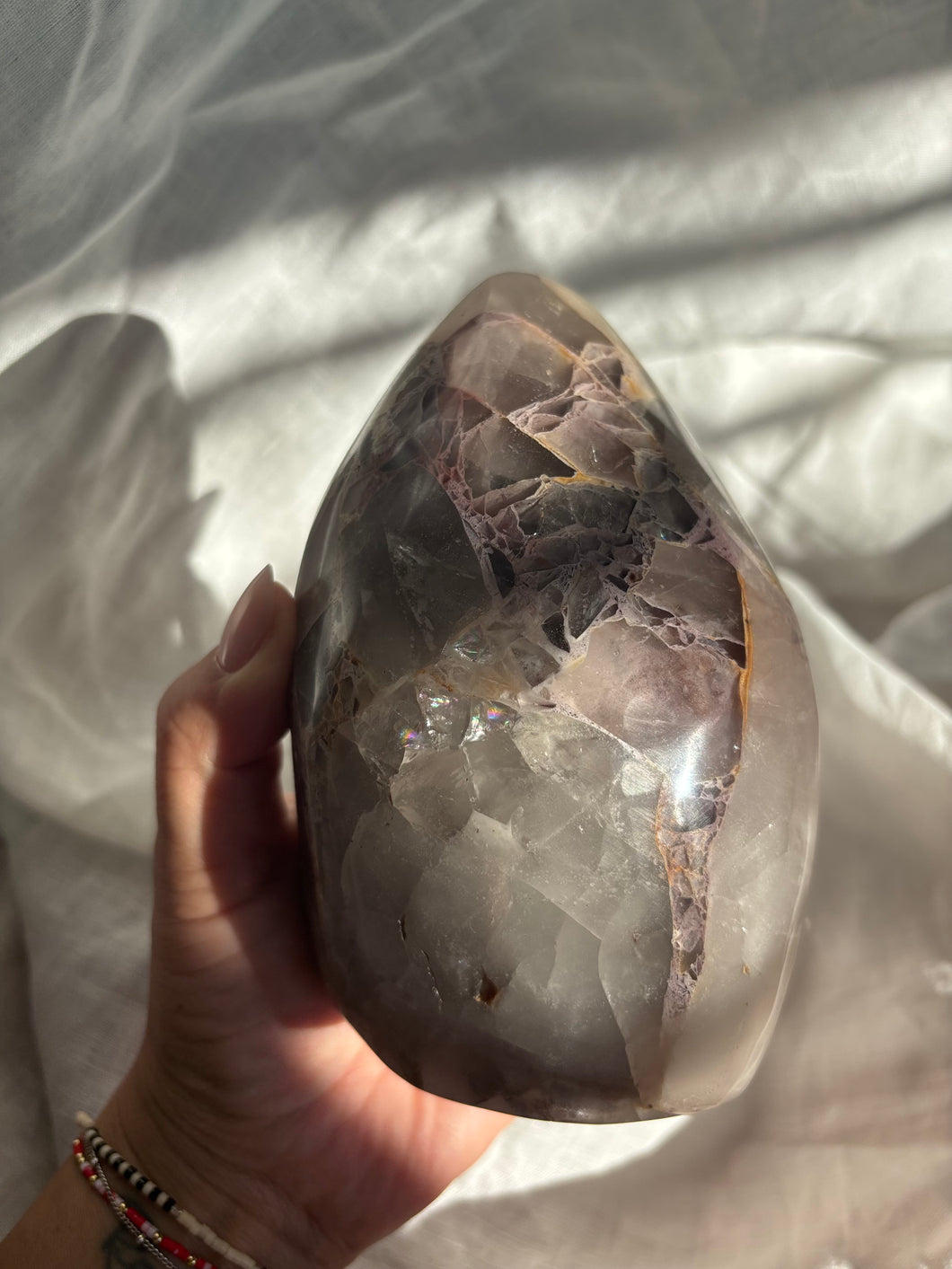 Smoky Hematoid Quartz Freeform