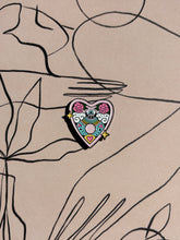 Load image into Gallery viewer, Rainbow Ouija Enamel Pin
