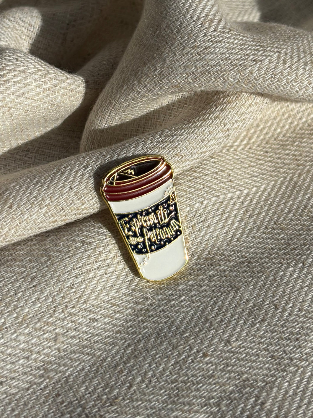 Espresso Patronum Enamel Pin