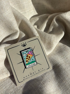 The Slice Tarot Enamel Pin