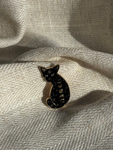Lucky Cat Enamel Pin