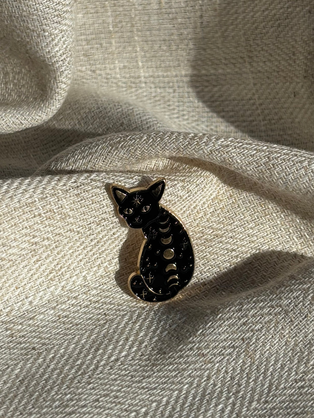 Lucky Cat Enamel Pin