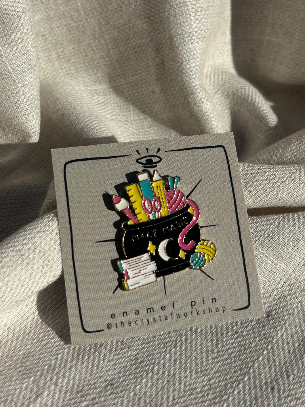 Make Magic Enamel Pin