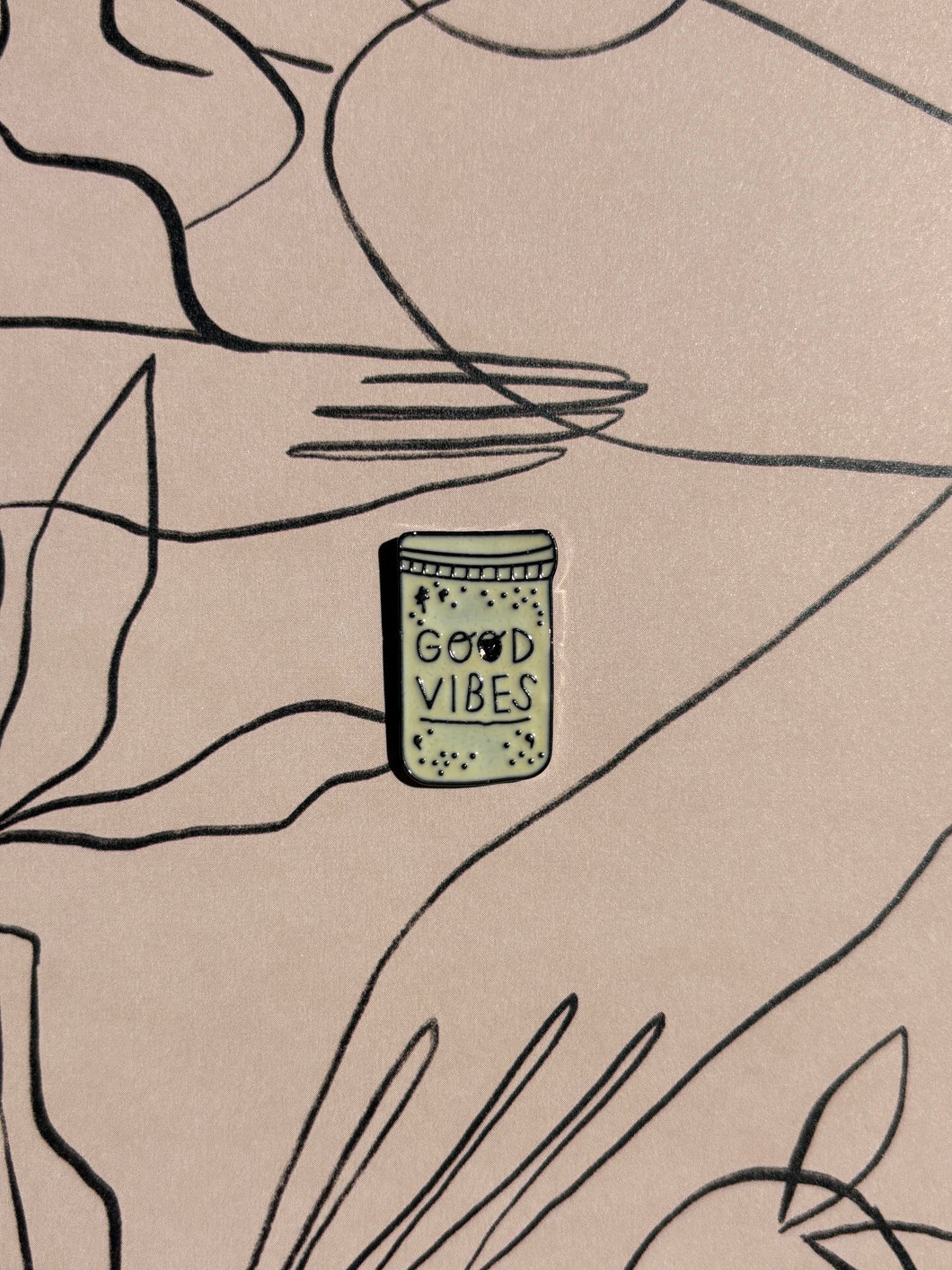 Good Vibes Enamel Pin