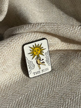 Load image into Gallery viewer, Tarot Sun Enamel Pin
