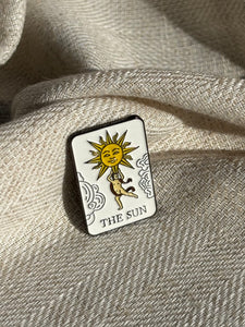 Tarot Sun Enamel Pin