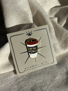 Espresso Patronum Enamel Pin