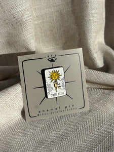 Tarot Sun Enamel Pin