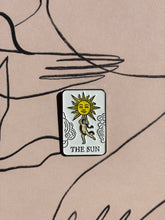 Load image into Gallery viewer, Tarot Sun Enamel Pin
