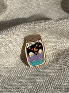 Magic Jar Enamel Pin