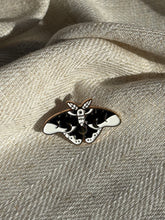 Load image into Gallery viewer, Night Moth Enamel Pin
