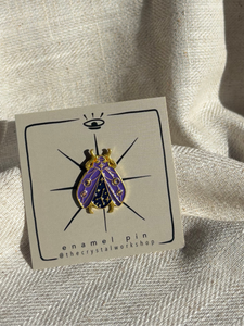 Magic Beetle Enamel Pin