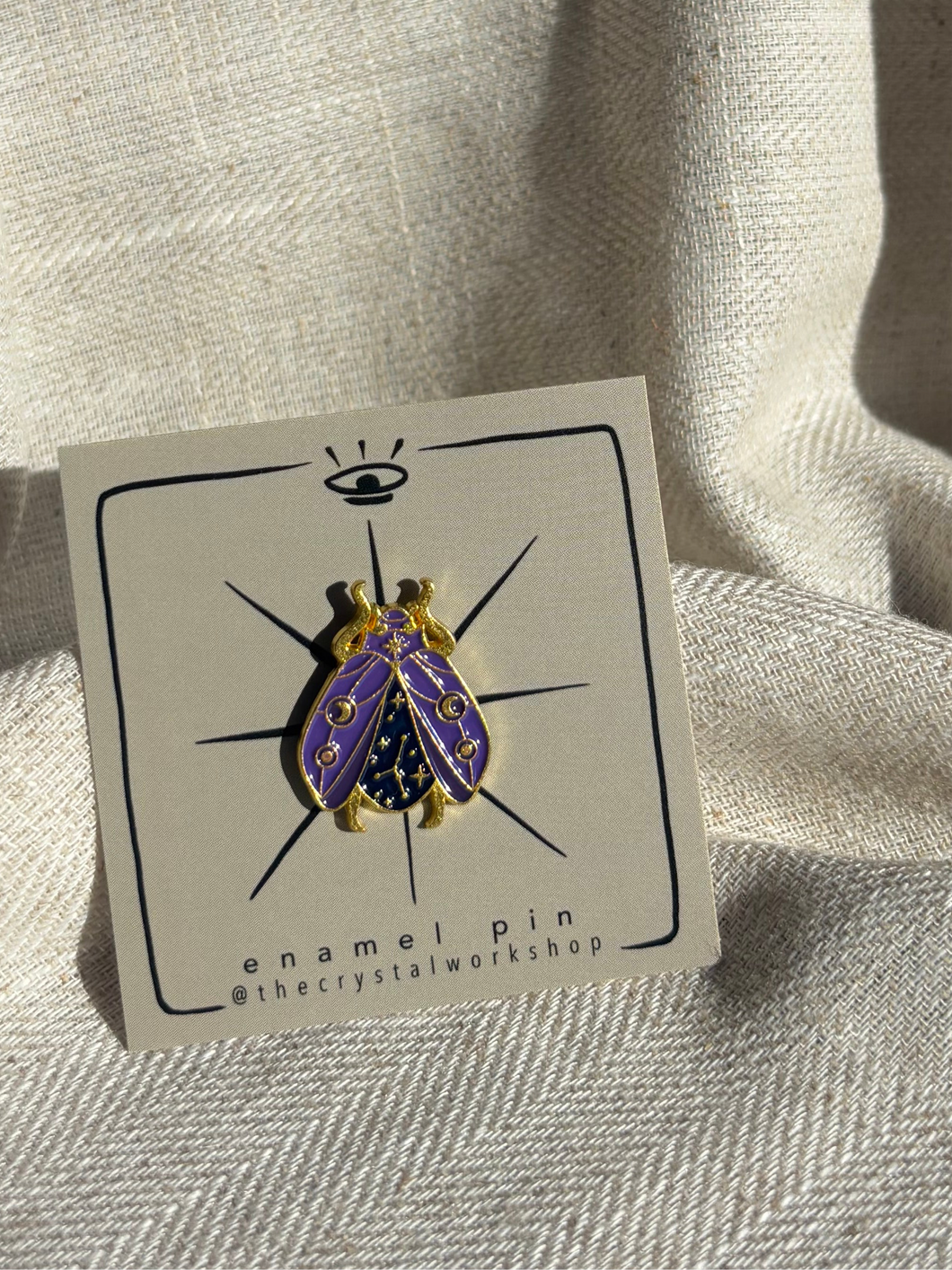 Magic Beetle Enamel Pin