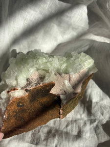 Green Apophyllite Specimen XL