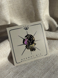 Raven Magic Enamel Pin