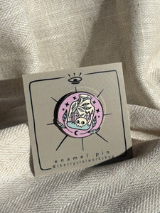 Crystal Vial Enamel Pin