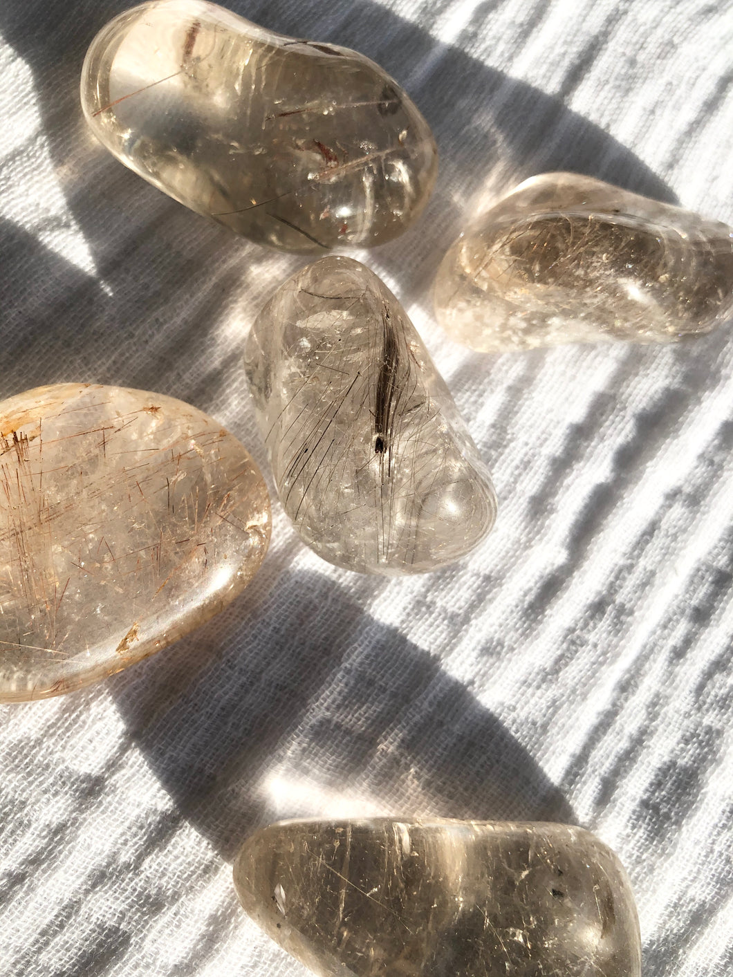 Rutilated Quartz XL Tumble