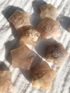 Flower Agate Small Star