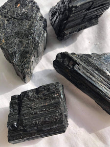 Black Tourmaline Raw -  Large
