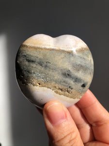 Ocean Jasper Heart