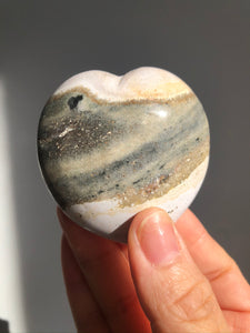 Ocean Jasper Heart