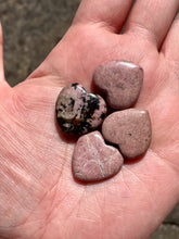 Load image into Gallery viewer, Rhodonite Mini Heart
