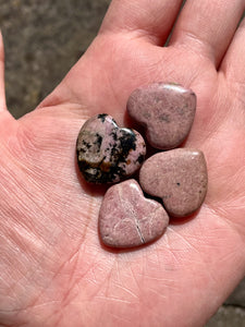 Rhodonite Mini Heart