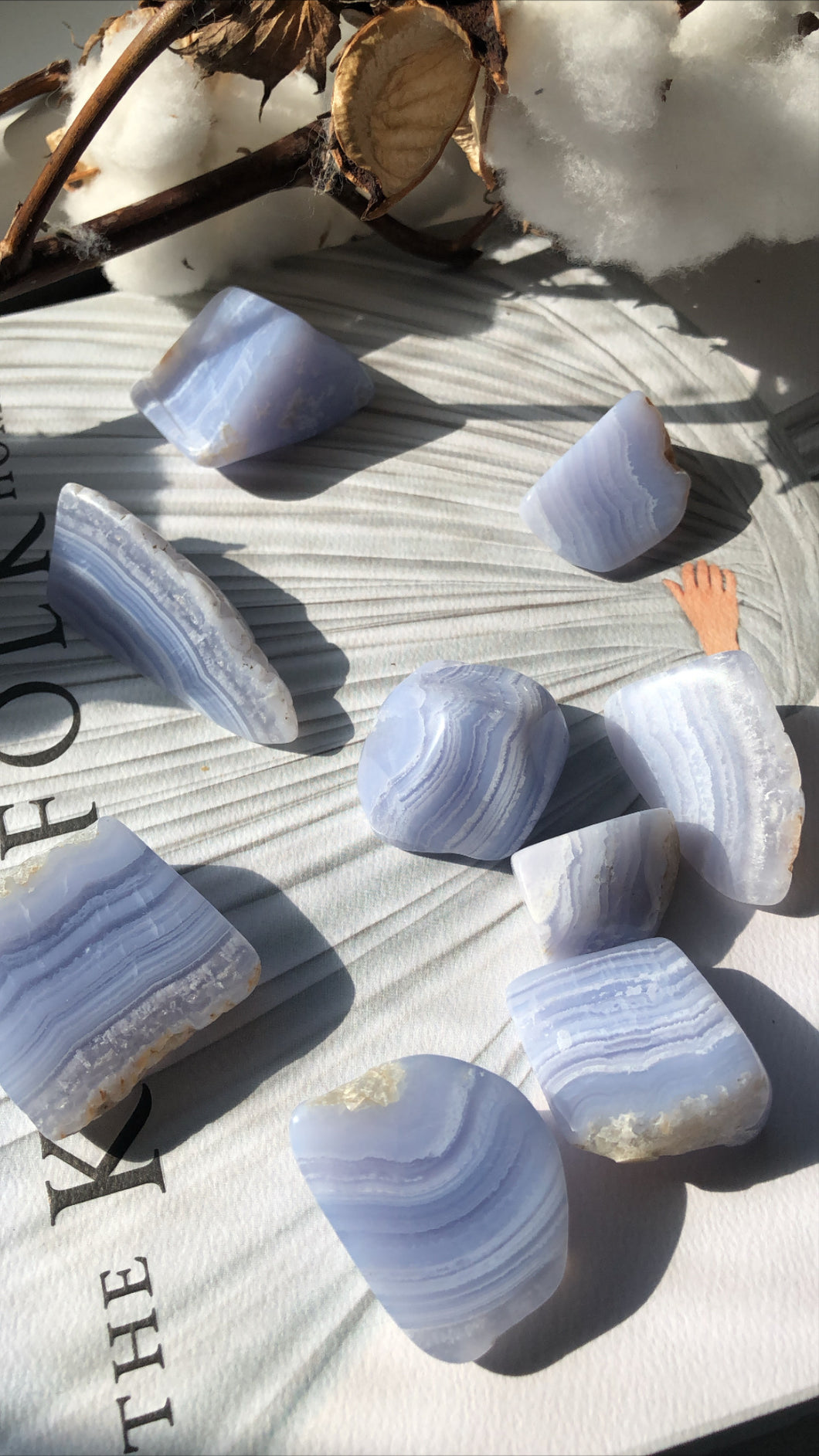 Blue Lace Agate Medium Tumble
