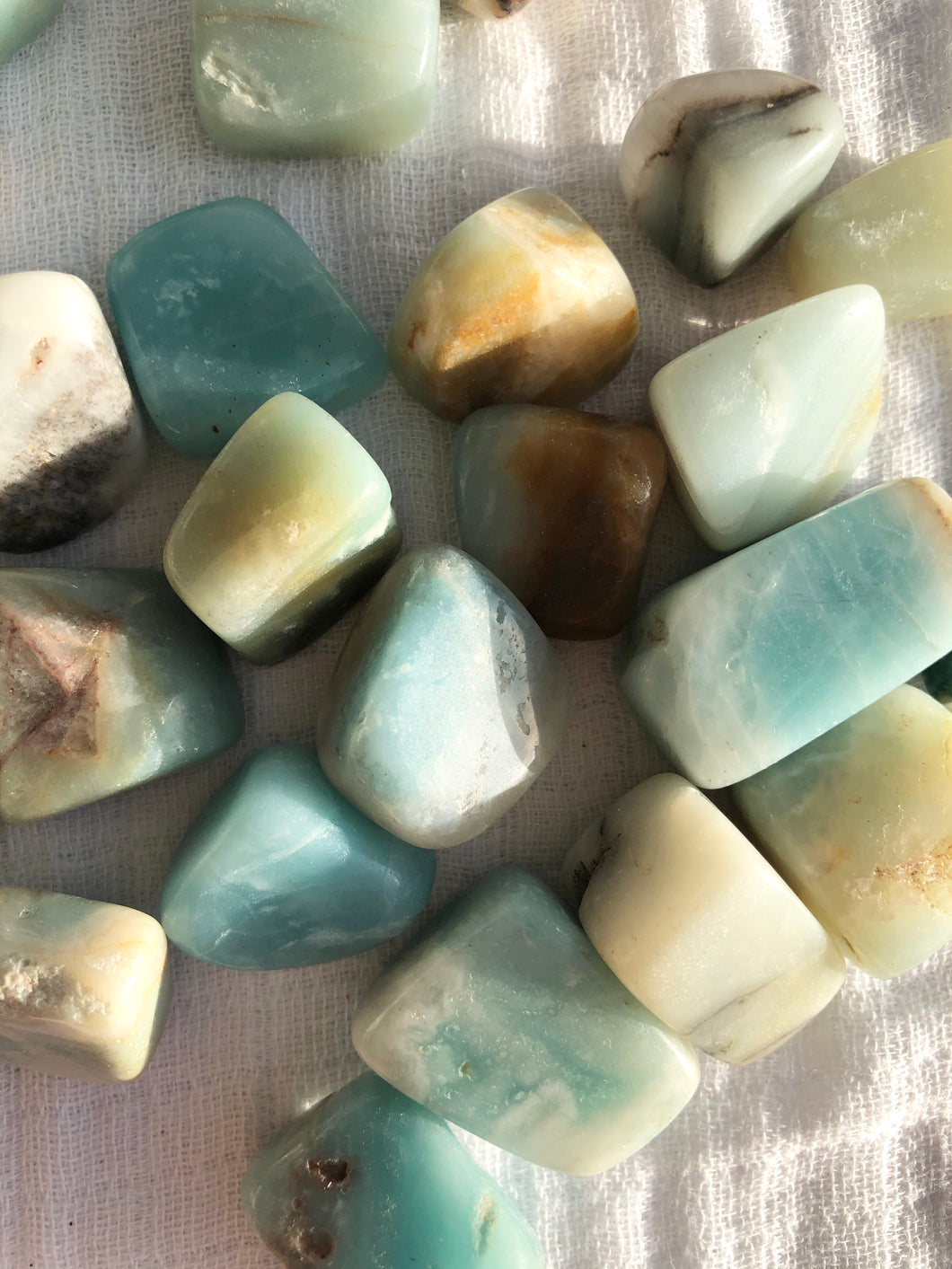 Sky Blue Quartz Tumble