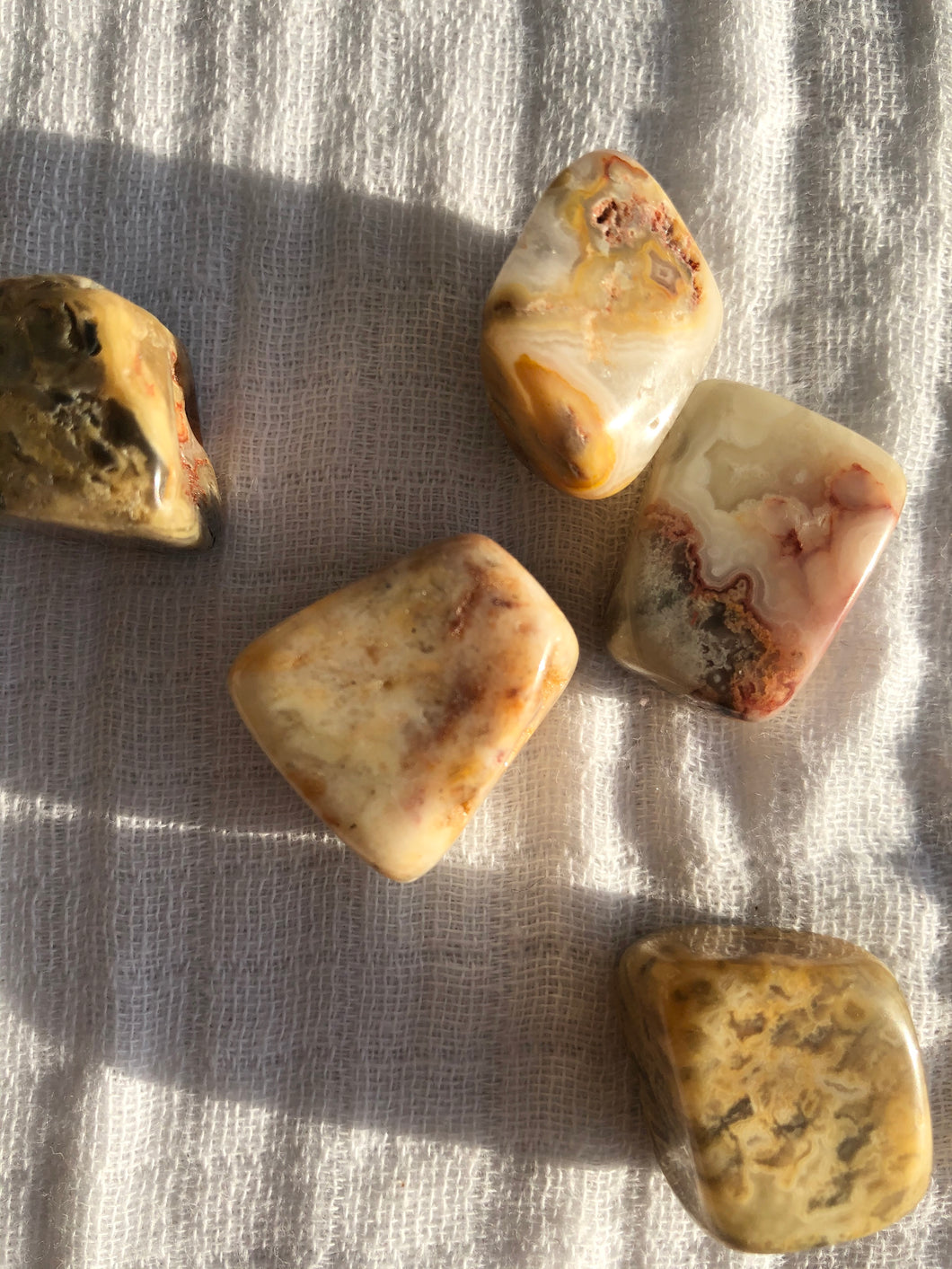 Crazy Lace Agate Tumble