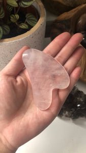 Rose Quartz Gua Sha