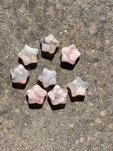 Load image into Gallery viewer, Flower Agate Mini Star
