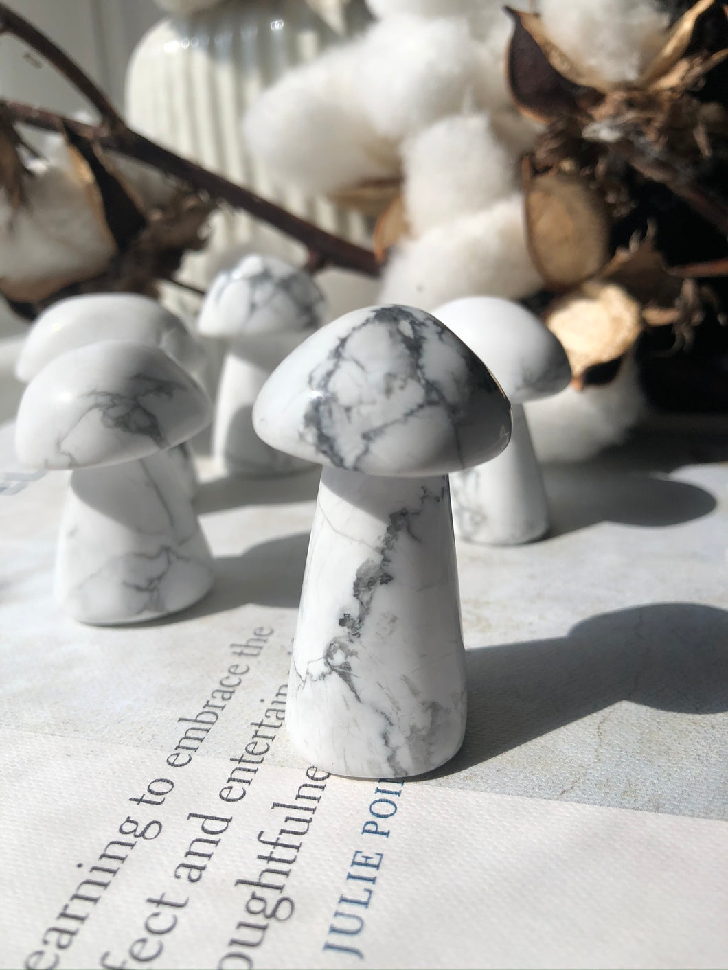 Howlite Mushroom