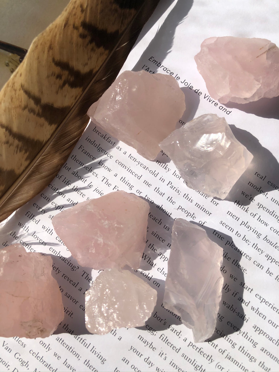 Rose Quartz Rough