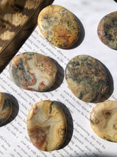 Load image into Gallery viewer, Crazy Lace Agate Worry Stone
