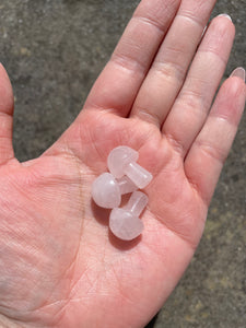 Rose Quartz Mini Mushroom