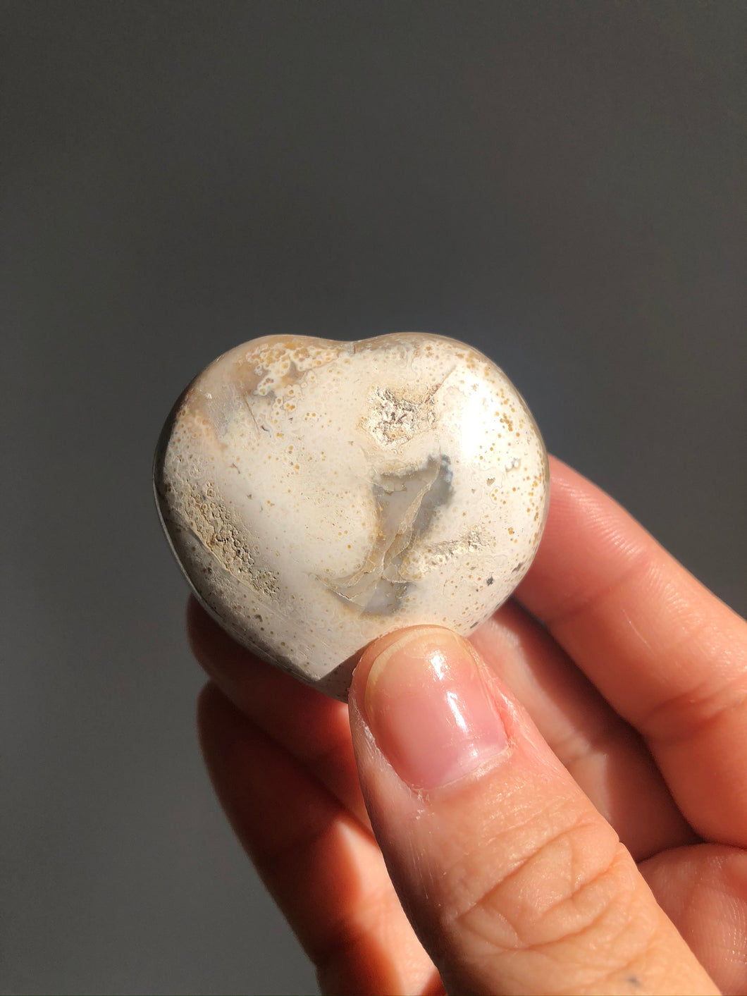 Ocean Jasper Heart