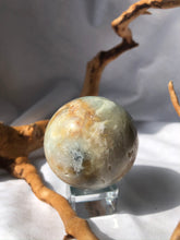 Load image into Gallery viewer, Sky Blue Quartz Sphere
